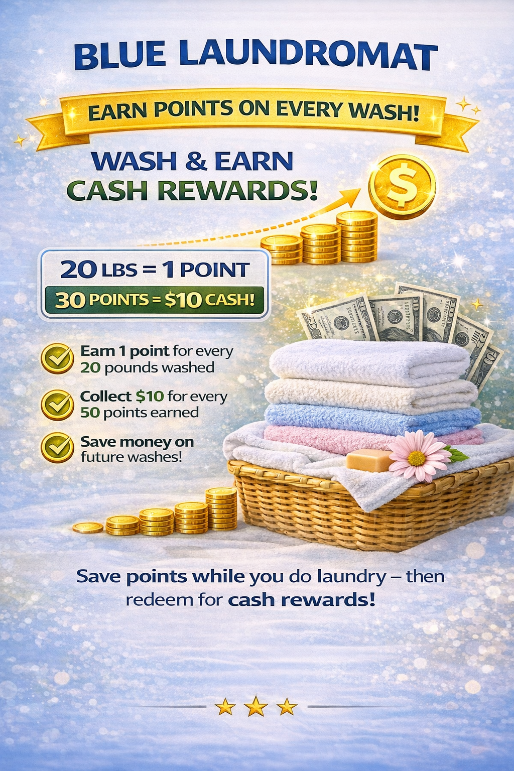 $ for points